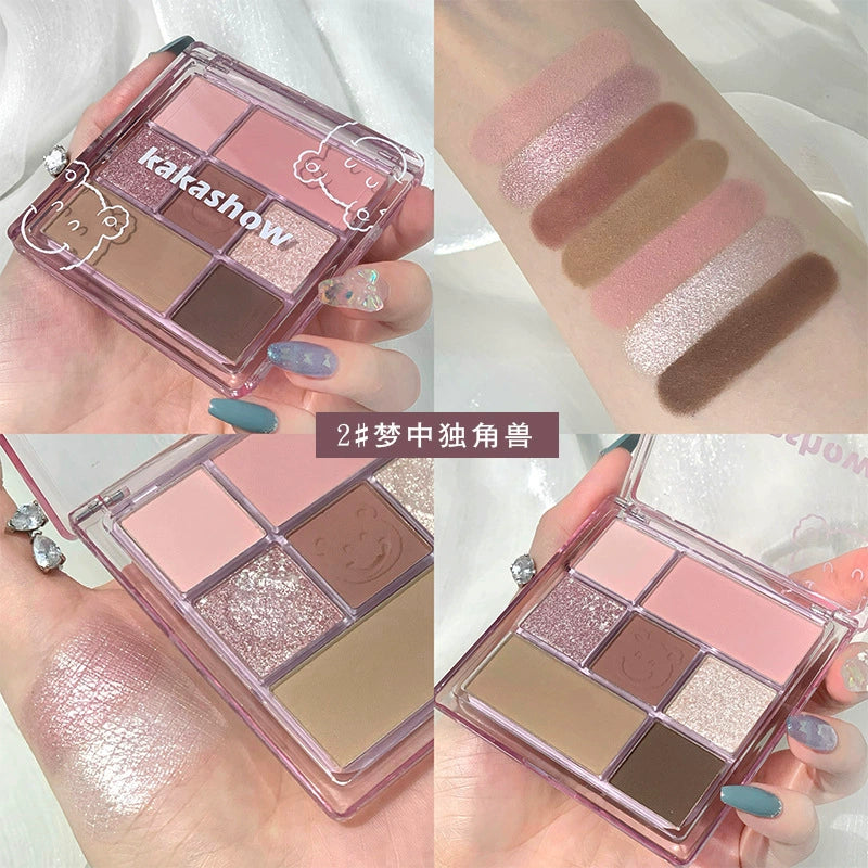 Kakashow Color Seven-Color Eyeshadow Palette