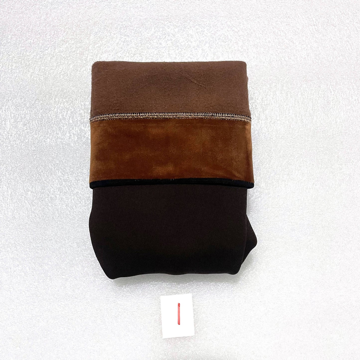 European And American Black New Fleece-lined Leggings