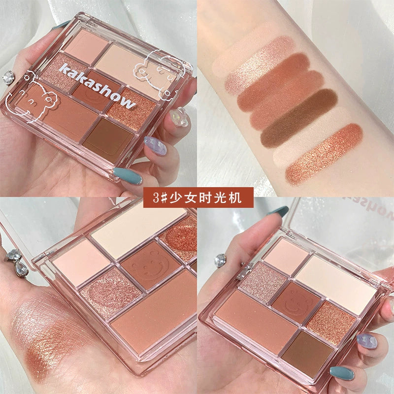 Kakashow Color Seven-Color Eyeshadow Palette