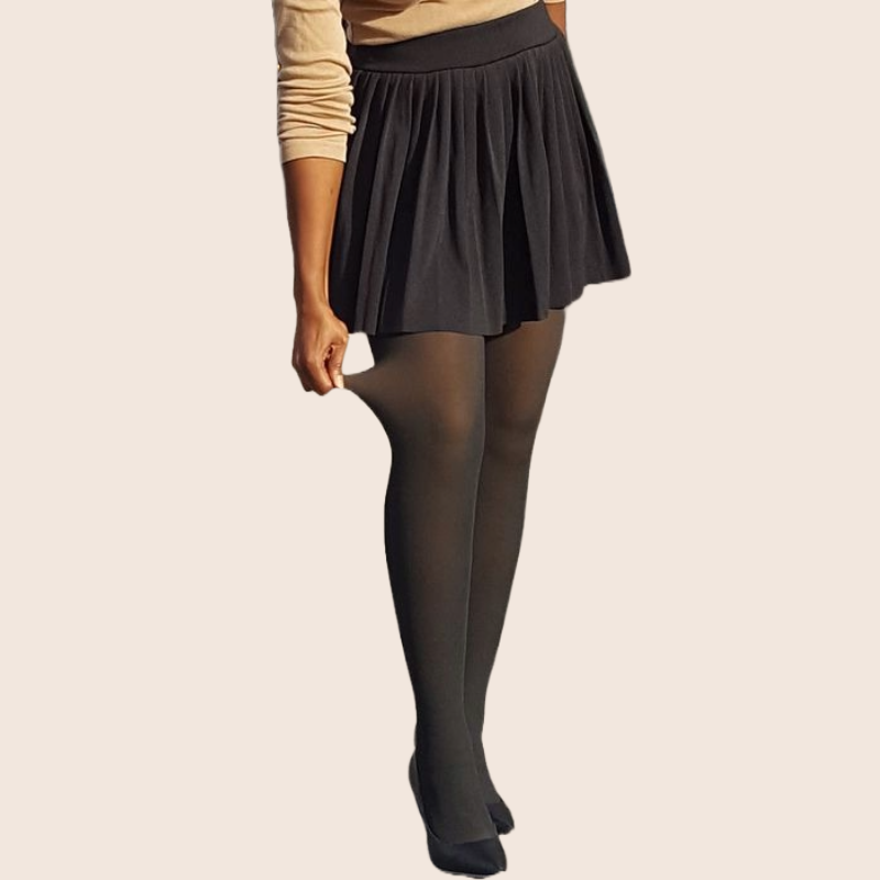 Stay cozy with fleece-lined tights – the perfect blend of warmth and style Crady