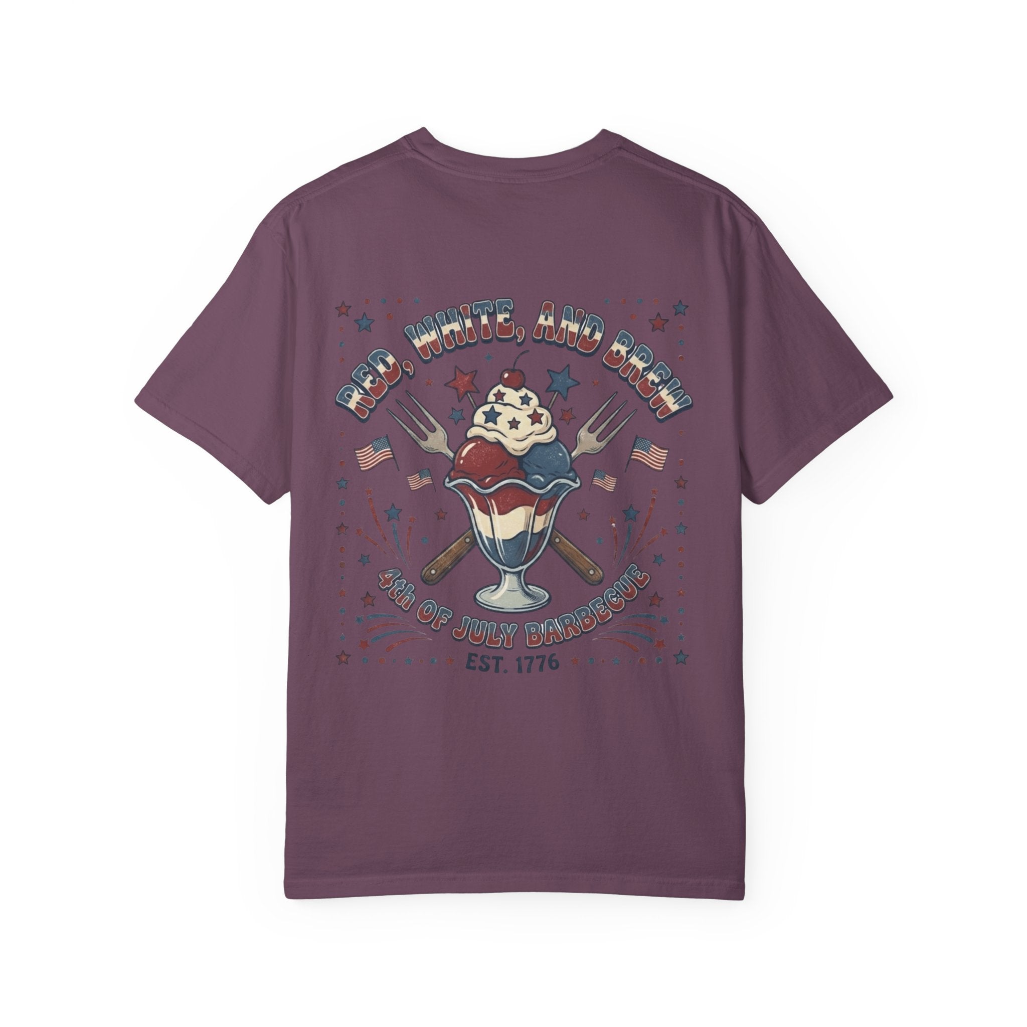 Patriotic 'Red White and Spoon' T-Shirt — 4th of July Americana Tee