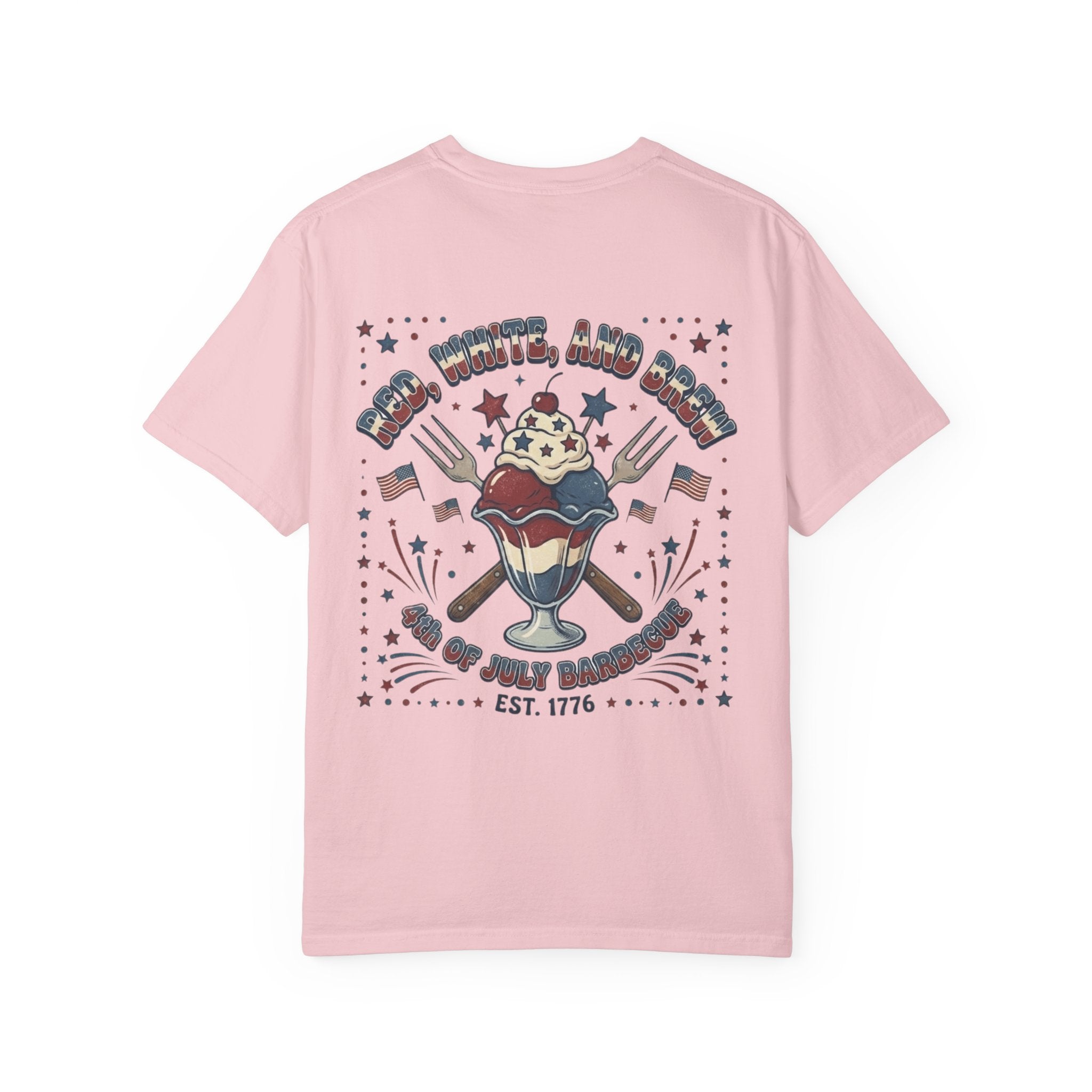 Patriotic 'Red White and Spoon' T-Shirt — 4th of July Americana Tee