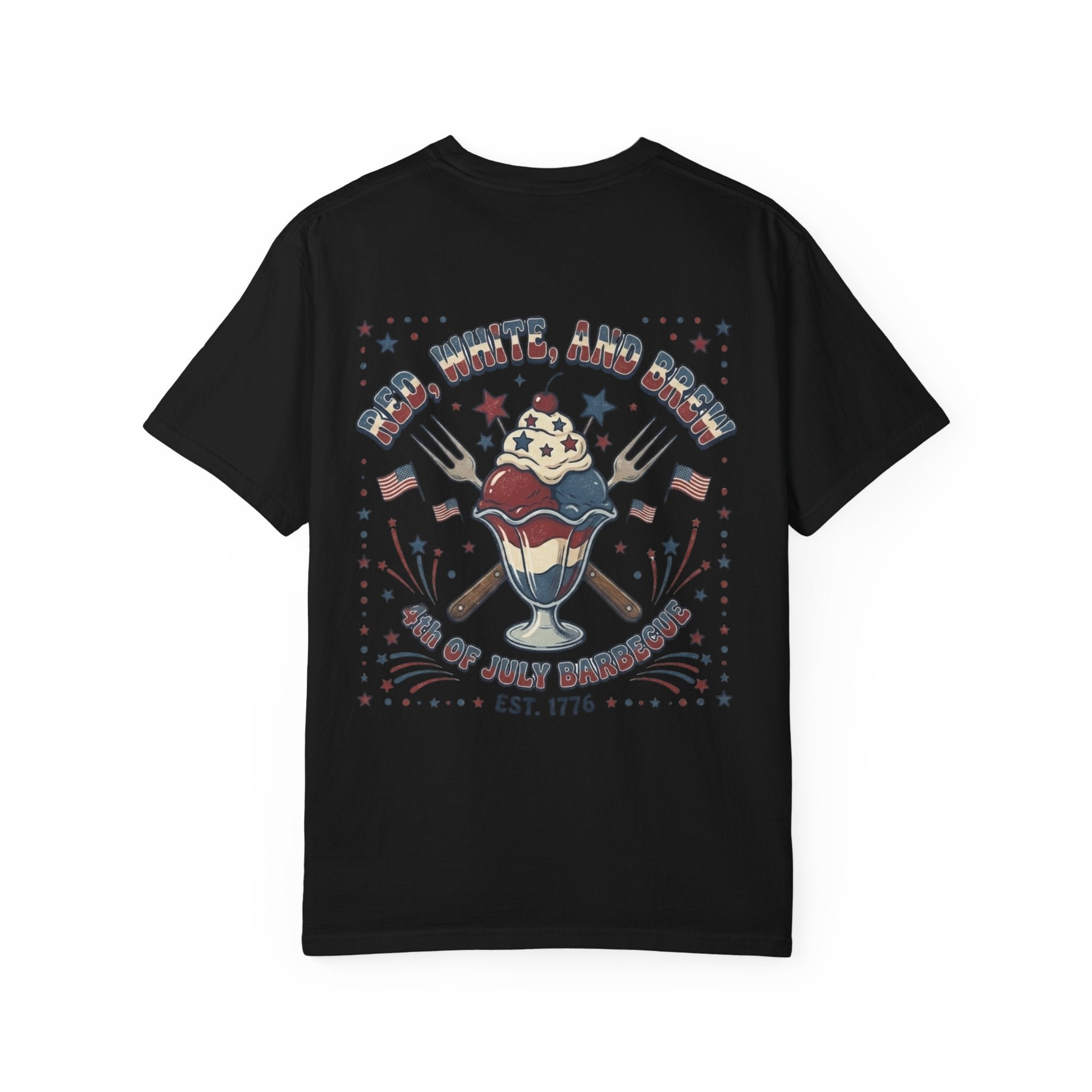 Patriotic 'Red White and Spoon' T-Shirt — 4th of July Americana Tee