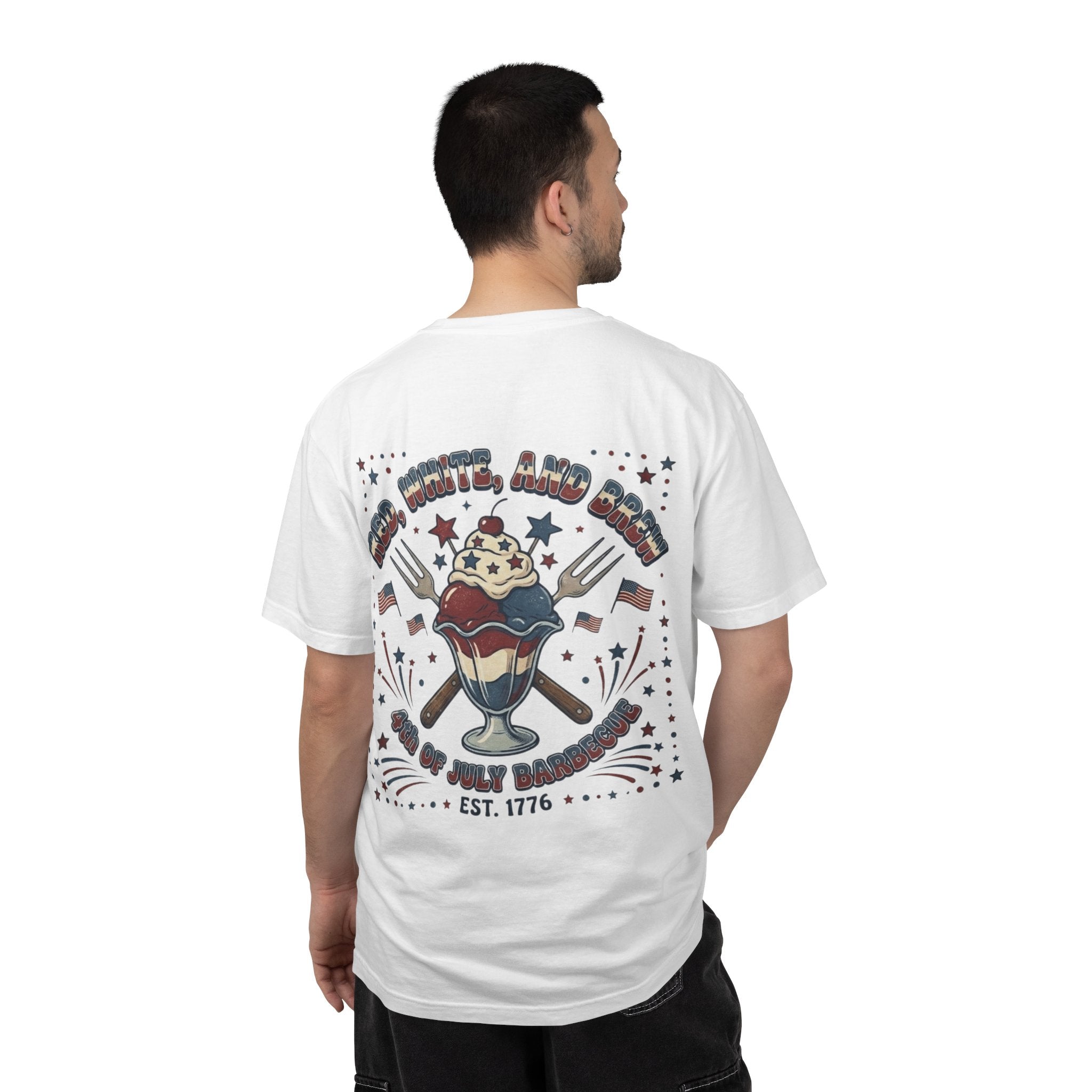 Patriotic 'Red White and Spoon' T-Shirt — 4th of July Americana Tee