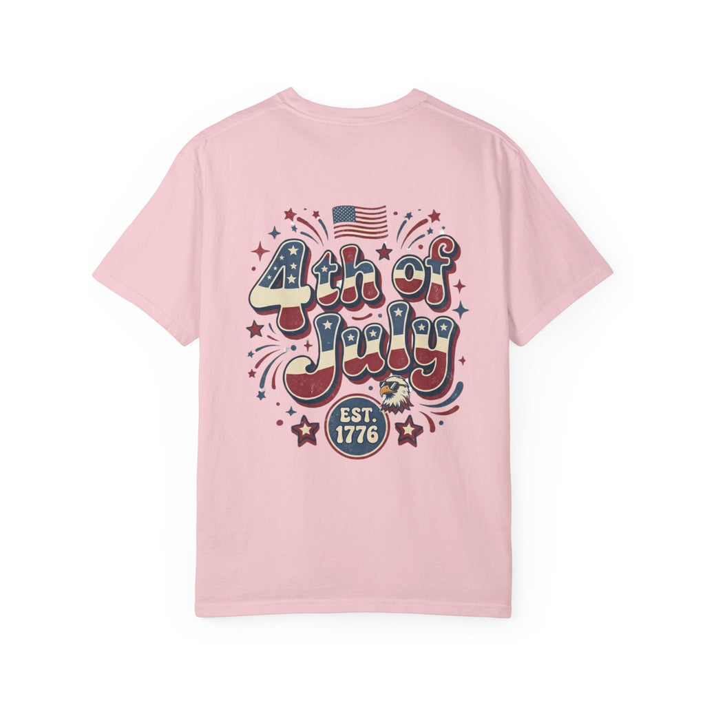 4th of July T-Shirt — Retro Patriotic "Est. 1776" Tee