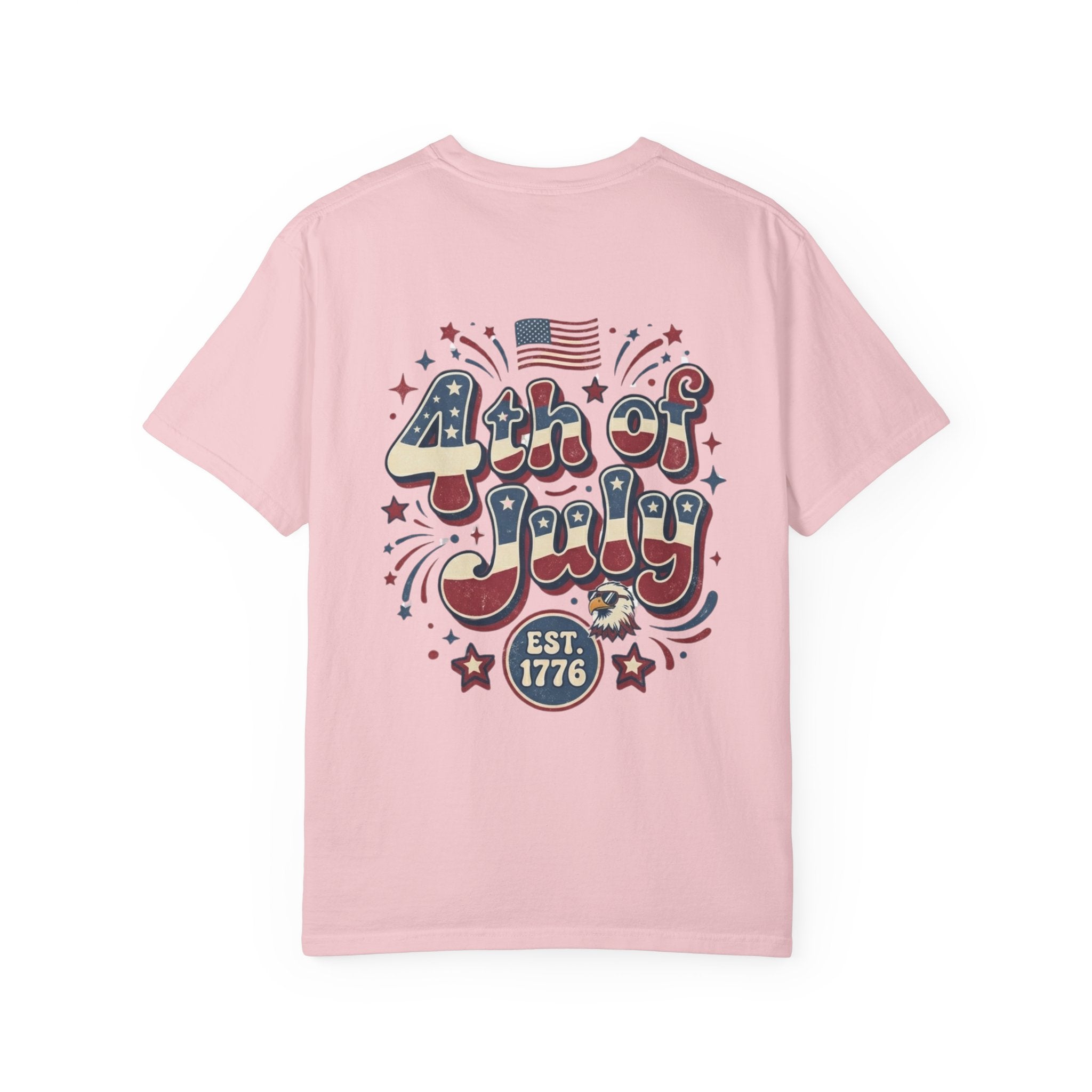 4th of July T-Shirt — Retro Patriotic "Est. 1776" Tee