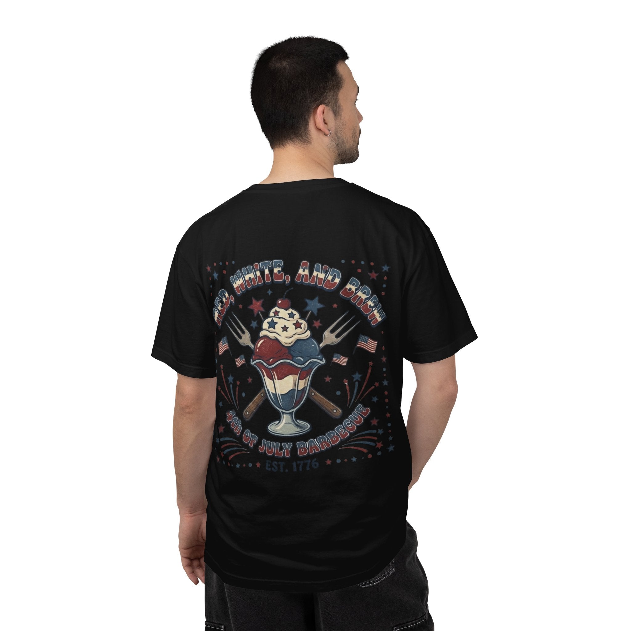 Patriotic 'Red White and Spoon' T-Shirt — 4th of July Americana Tee