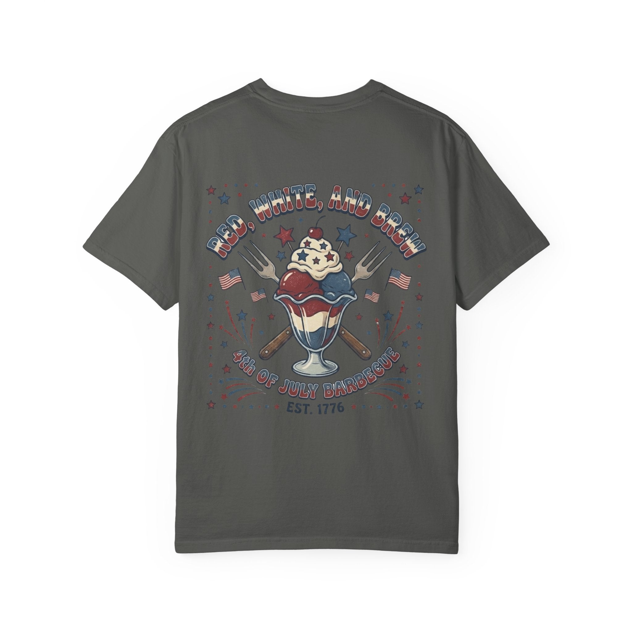 Patriotic 'Red White and Spoon' T-Shirt — 4th of July Americana Tee