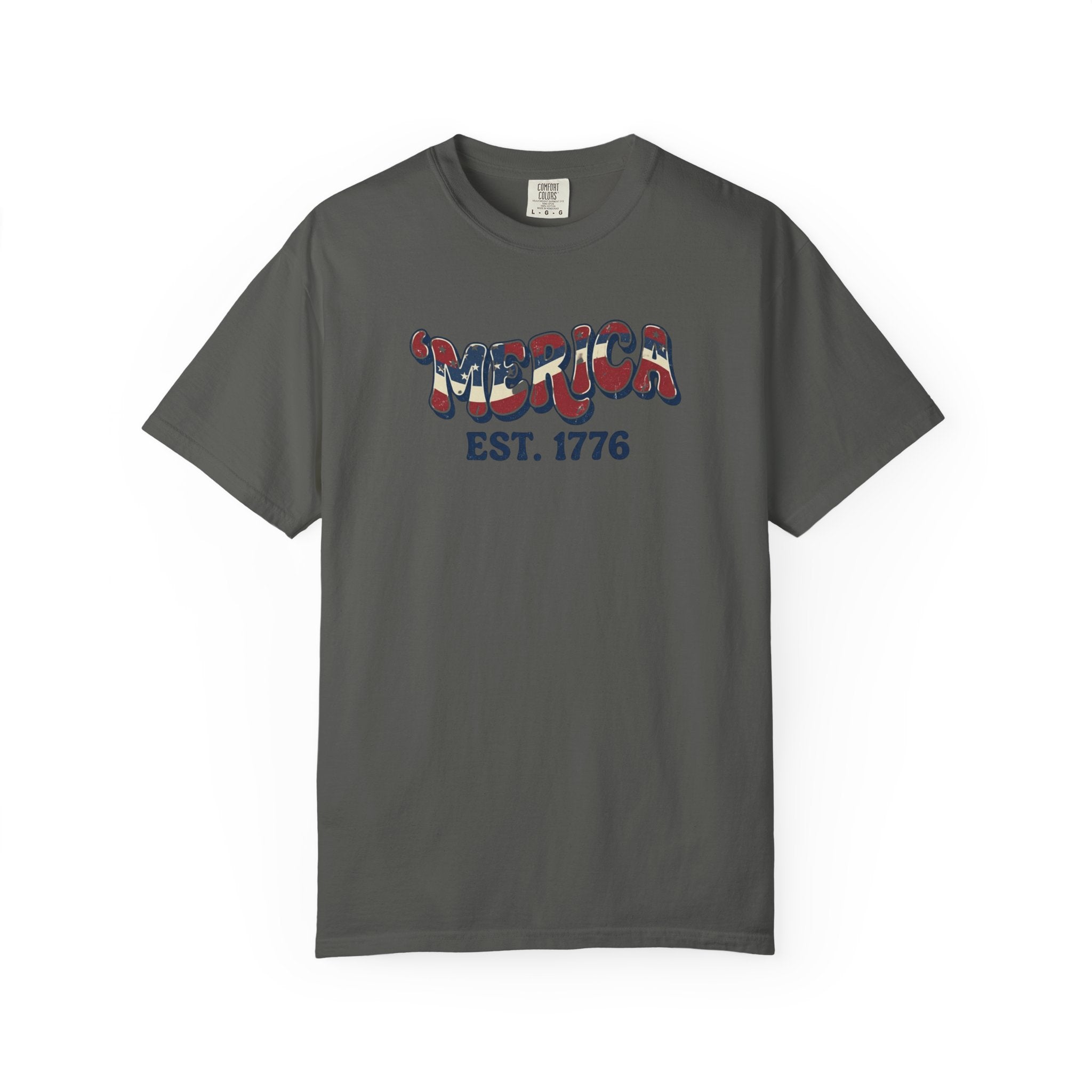 'Merica EST. 1776 T-Shirt — American Dreamers Vintage Truck Patriotic Tee