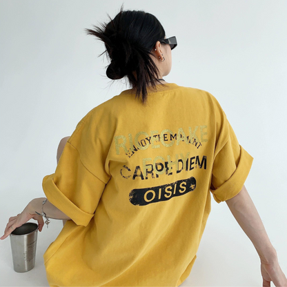 Carpe Diem OISIS Oversized Tshirts