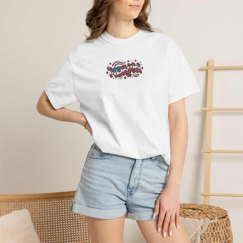 4th of July T-Shirt — Retro Patriotic "Est. 1776" Tee