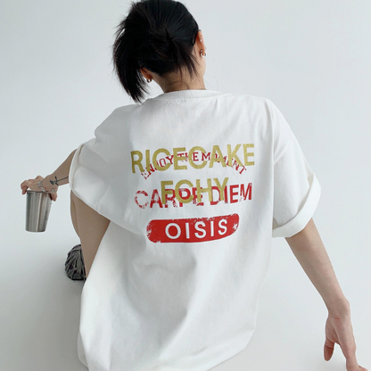 Carpe Diem OISIS Oversized Tshirts