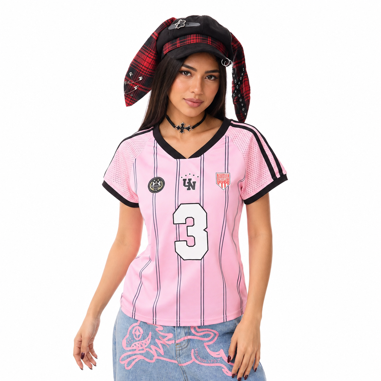 Women's Breathable V-Neck Sports T-Shirt