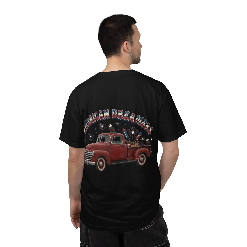 'Merica EST. 1776 T-Shirt — American Dreamers Vintage Truck Patriotic Tee