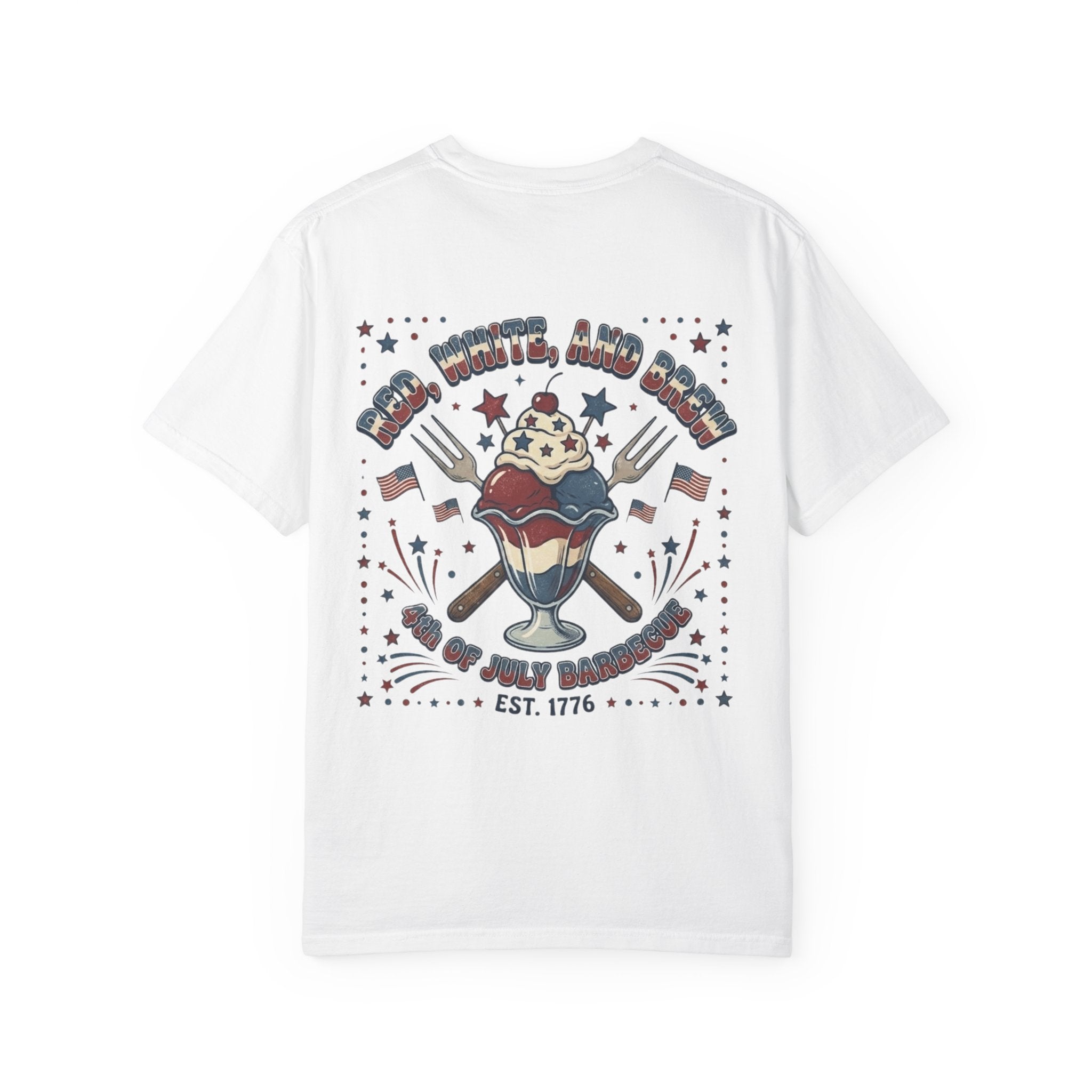 Patriotic 'Red White and Spoon' T-Shirt — 4th of July Americana Tee