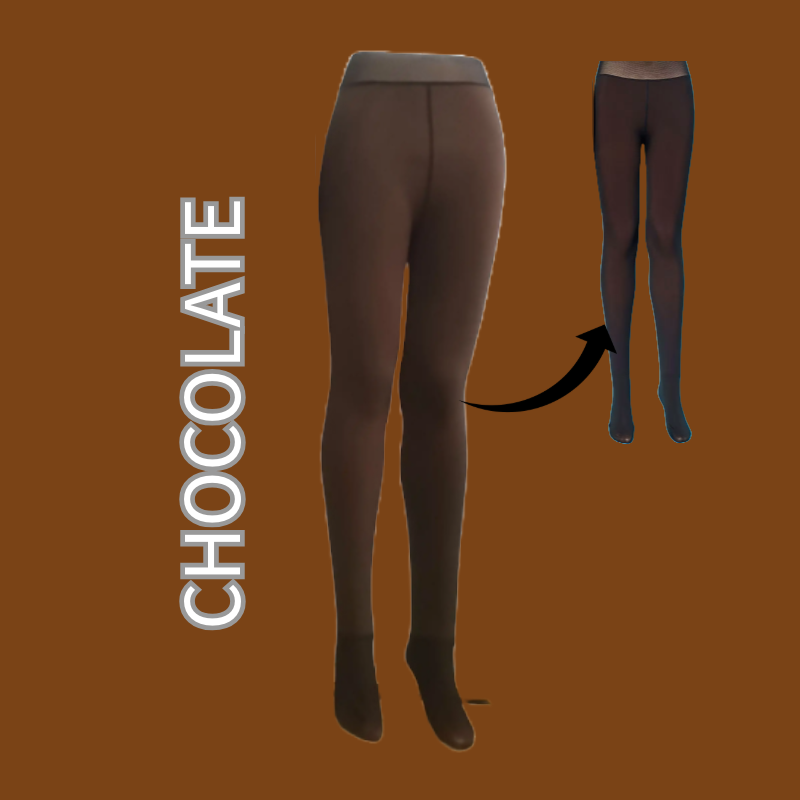 Fleece lined Tights 5 colors skin for Winter