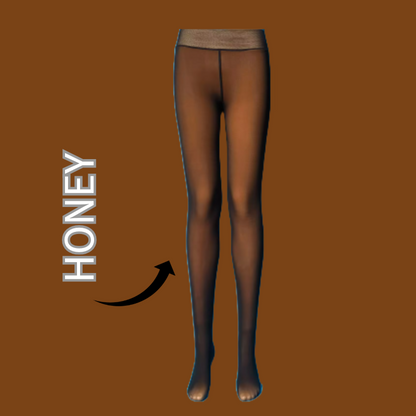 Fleece lined Tights 5 colors skin for Winter