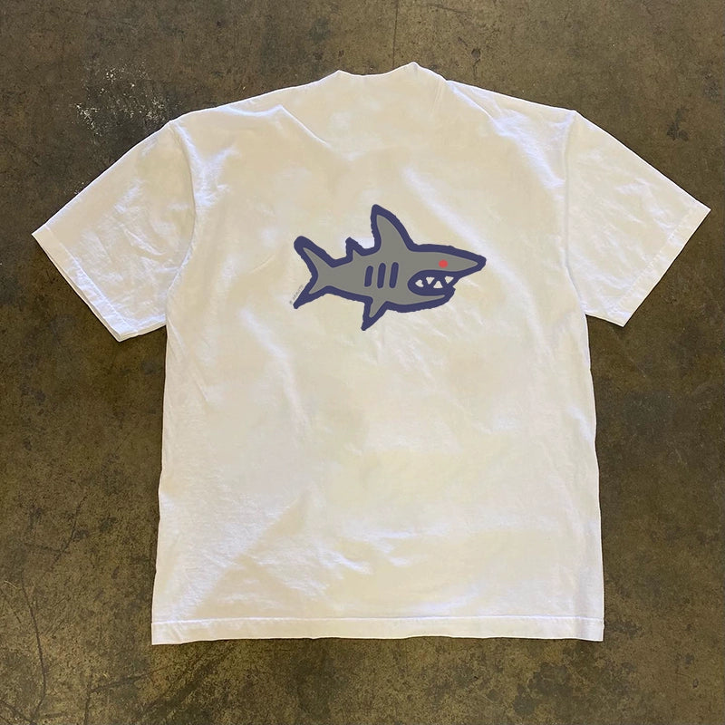 Mechanical Sharks shirts oversize for Unisex