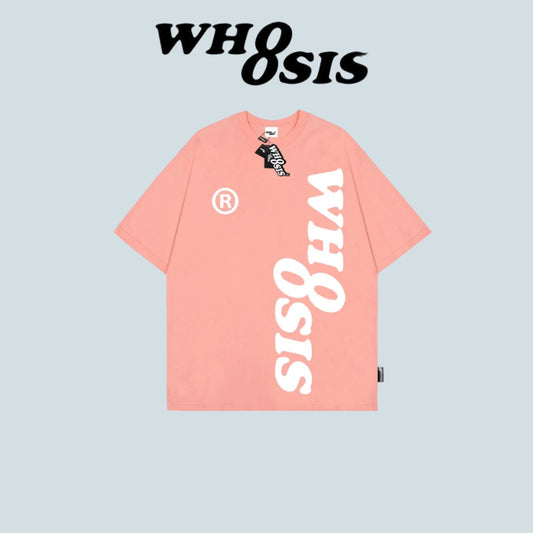 WHOOSIS Large Printed Short-sleeved For Unisex