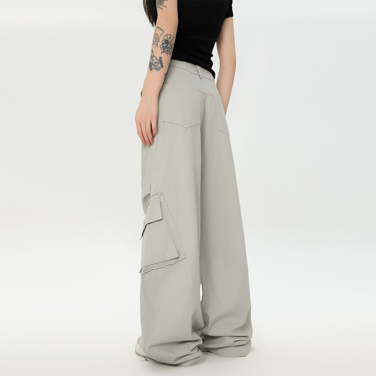 Work Wear Parachute Pants Fashion