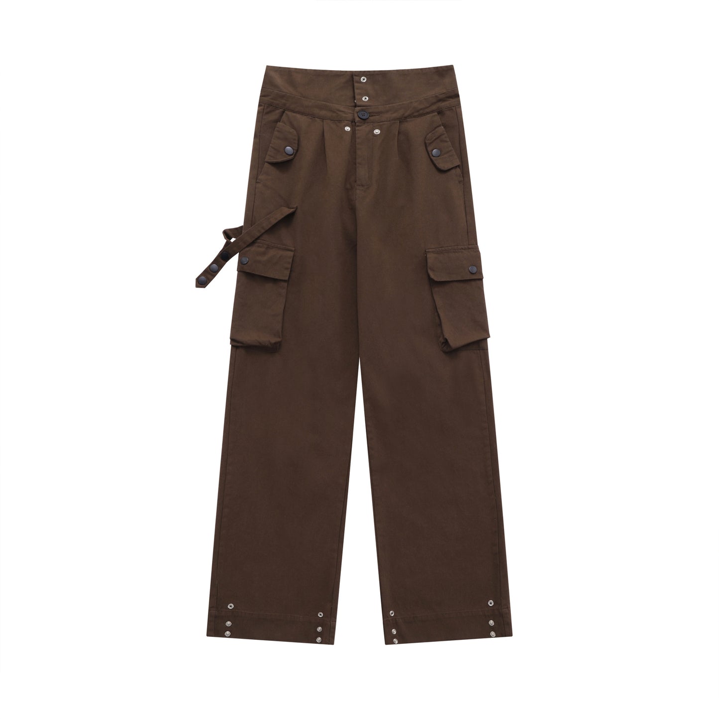 Sense High Waist Overalls leg pants