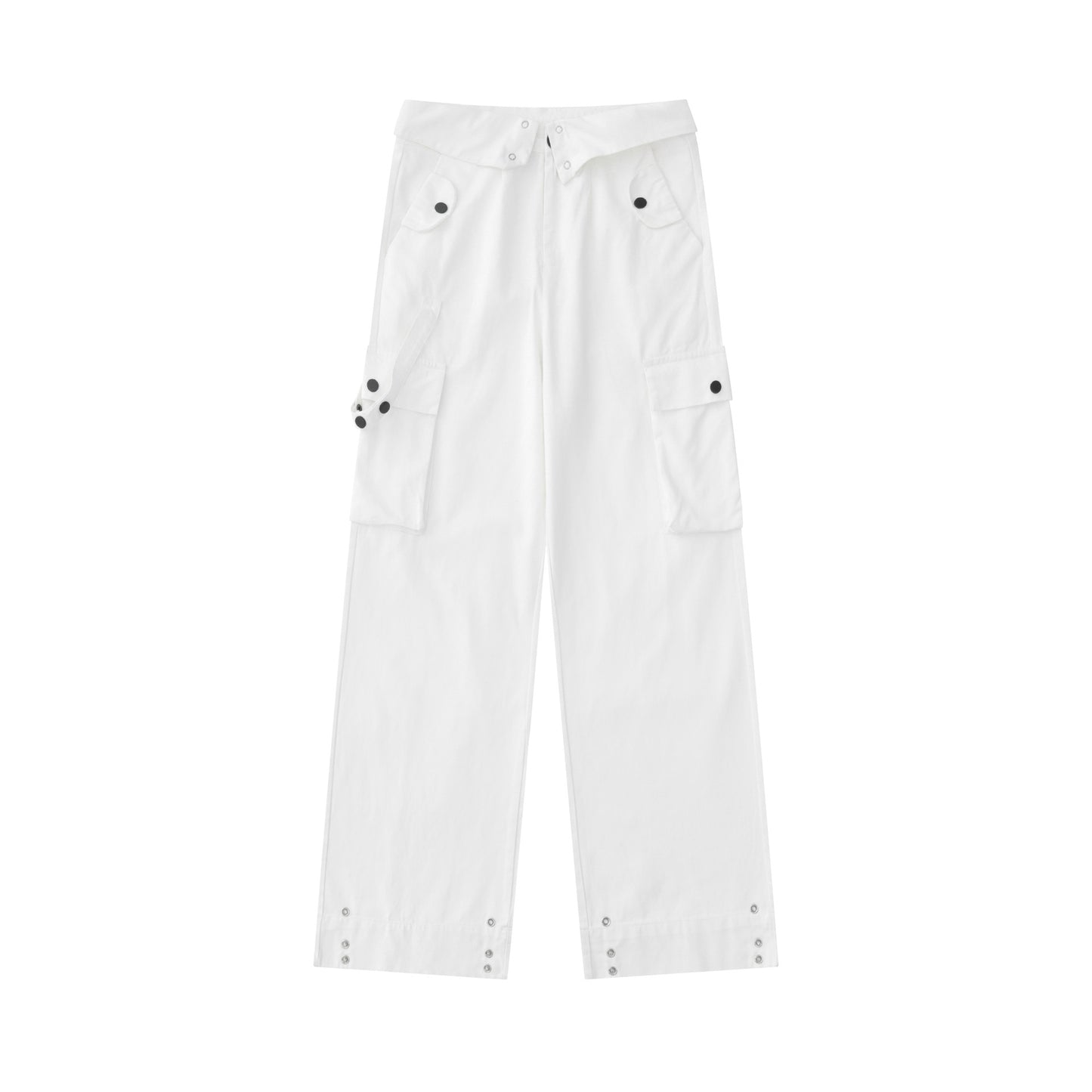 Sense High Waist Overalls leg pants