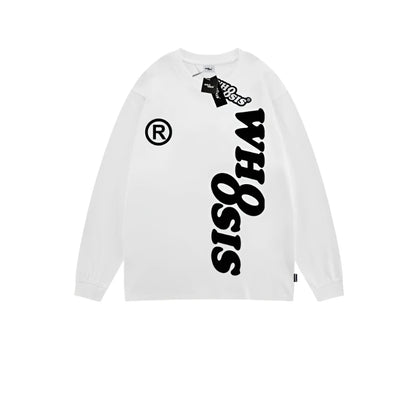 WHOOSIS National Fashion Phantom Long-sleeved Unisex