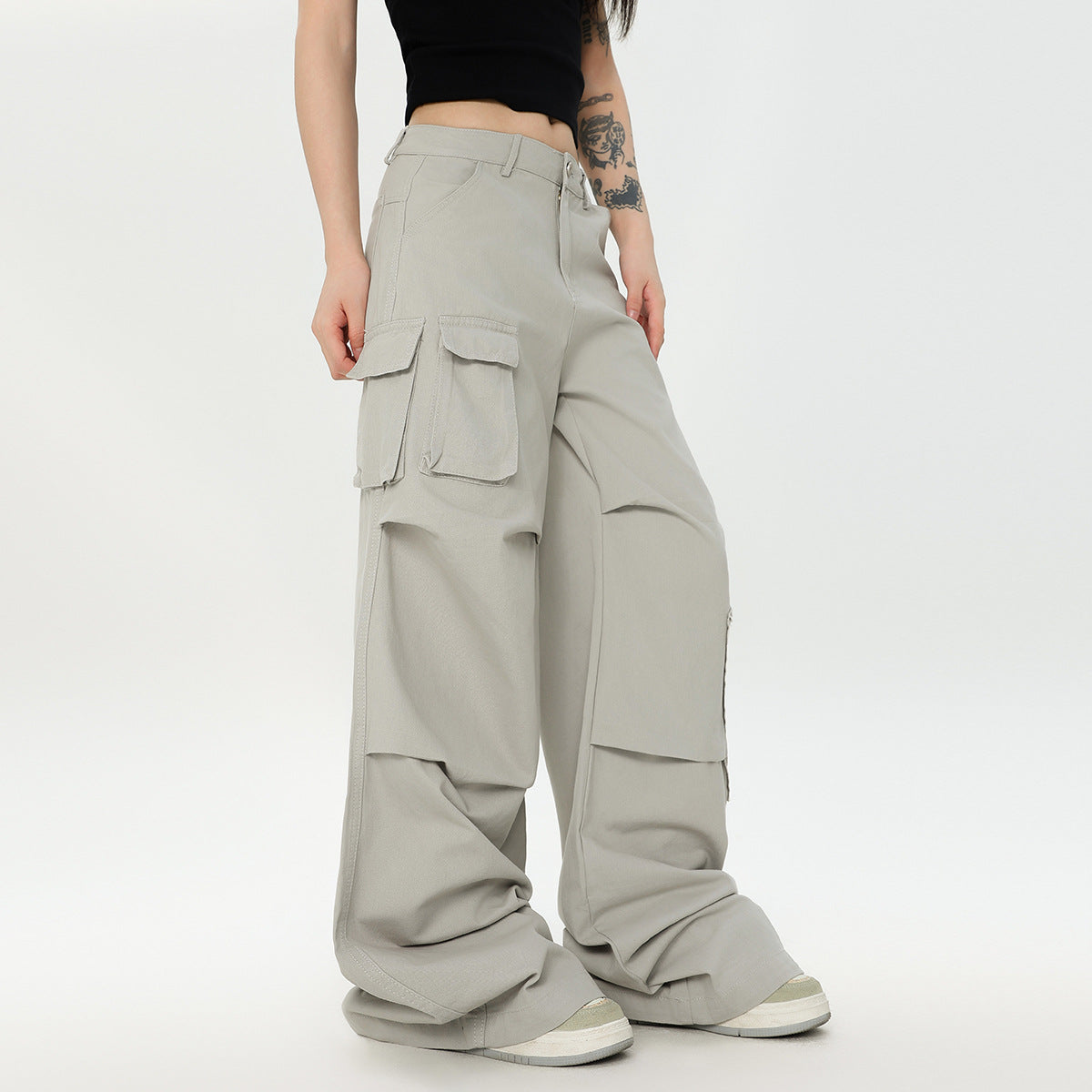 Work Wear Parachute Pants Fashion